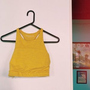 Outdoor Voices Move Free Crop, Yellow, M